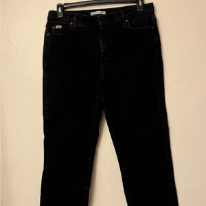 Lee Women's Classic Black Straight Leg Jeans